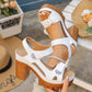 👡 50 % RABATT NÅ!  🔥 Sommer-sandaler med én rem og platehæl for kvinner – komfortable, lette og perfekte til stranden eller til hverdagsbruk ☀️