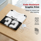 👕 Menns Casual Graphic Print T-skjorte – Stilig, komfortabel og allsidig for hver dag! 🎨✨