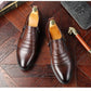 Men's Retro Business Slip-On Ankle Shoes