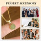 💎 Elegant jadeanheng-halskjede – justerbar kjetting, lett og komfortabelt. Tidløs eleganse – perfekt gave! ✨🎁