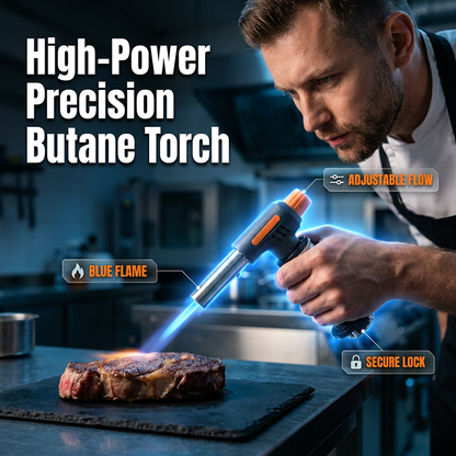 🔥 Bærbar multifunksjonell butanbrenner – BEGRENSET TID: 50 % RABATT! 🛠️✨