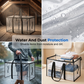 Store flytteposer med solide glidelåser og bærehåndtak