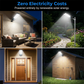 ☀️ Solar gatebelysning med auto‑tenning – IP67, 240° vidvinkel, LFP‑batteri. Null strømregning – alltid tent! ✨🌙