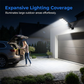 ☀️ Solar gatebelysning med auto‑tenning – IP67, 240° vidvinkel, LFP‑batteri. Null strømregning – alltid tent! ✨🌙