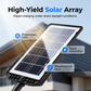 ☀️ Solar gatebelysning med auto‑tenning – IP67, 240° vidvinkel, LFP‑batteri. Null strømregning – alltid tent! ✨🌙