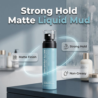 Hurtigtørkende, matt stylingmud-spray for menn