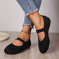 🥳2026-TILBUD🥳💞Over 50 000 solgt!👟🌬️ 50 % RABATT! Pustende strikkede ballerinasko – myke som skyer, med sklisikker såle. Gå i timevis, og føttene holder seg kjølige og friske. Din nye favoritt! 🌸✨