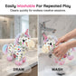 DIY-sett for å fargelegge en unicorn-bamse