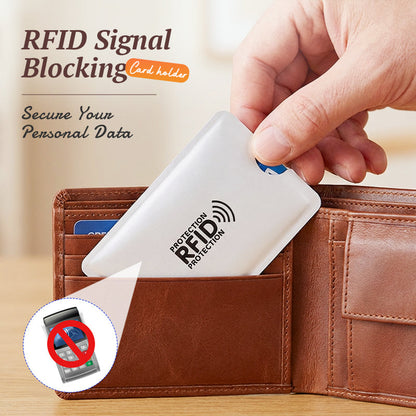RFID-blokkerende hylser til kredittkort