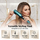 2-i-1 hårrettetang og krølltang med negativ ionisk pleie