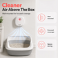 🔥50 % rabatt i en begrenset periode! 🌬️Si farvel til ubehagelige lukter med denne! Smart Quiet Pet Odor Eliminator