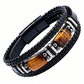 🔥Overraskelse: 50 % rabatt!📿Nytt, trendy must-have! Flettet armbånd i PU-lær for menn og kvinner