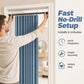 🚪 50% RABATT – Borefri folding partisjonsgardin – enkel installasjon – personvern & lysspærring – elegant foldedesign – dobbeltsidig magnetlukking – allsidig bruk