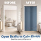 🚪 50% RABATT – Borefri folding partisjonsgardin – enkel installasjon – personvern & lysspærring – elegant foldedesign – dobbeltsidig magnetlukking – allsidig bruk