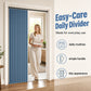 🚪 50% RABATT – Borefri folding partisjonsgardin – enkel installasjon – personvern & lysspærring – elegant foldedesign – dobbeltsidig magnetlukking – allsidig bruk