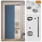 🚪 50% RABATT – Borefri folding partisjonsgardin – enkel installasjon – personvern & lysspærring – elegant foldedesign – dobbeltsidig magnetlukking – allsidig bruk