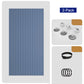 🚪 50% RABATT – Borefri folding partisjonsgardin – enkel installasjon – personvern & lysspærring – elegant foldedesign – dobbeltsidig magnetlukking – allsidig bruk