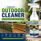 🏠 50% RABATT – Multi-overflate utendørs rens – virker på 3–5 minutter – fjerner alger, mugg & skitt – for terrasser, dekk, gjerder & stein – enkel spray
