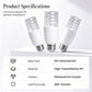 💎 Krystall LED-pære – 360° jevn glød, anti-blendende, B22-sokkel. Elegant lysdesign for hjemmet! ✨🏠
