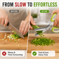 🌿 5-blad urtesaks – klipp urter 5 ganger raskere! Rustfritt stål, ergonomisk grep, tåler oppvaskmaskin – perfekt til koriander, persille og chili! ✂️💪