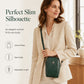 🎉Spesialtilbud: 50 % rabatt🎁Crossbody-veske i PU-lær for kvinner, med plass til mobiltelefon