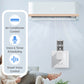 📱 Smart AC-fjernkontroll med stemme og app – 7 farger RGB-lys, energibesparende, USB-plugg. Sett timeplan – våkn opp til nedkjølt rom! 🎨💡