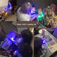🌈 Mini fingerlys med projeksjon – lett og sikker, morsom for barn. Skap magiske skyggespill hjemme! 💪🧸