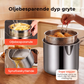 🍳 Friteringsgryte i 304 rustfritt stål – slitesterk, varmeisolerende, sklisikker silikonhåndtak. Dyp bolle sparer olje – perfekt til pommes frites, kylling og tempura! 🔥💪