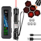 🔴 Oppladbar laserlykt for mekanikere – byttbare hoder, Type-C, robust metall. Presis peking og motordiagnostikk! ✨🛠️