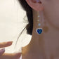 💎 Elegante blå safirøredobber – hypoallergene, antioksidasjon, tidløs design. Perfekt til hverdag og fest! 💪💖