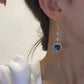 💎 Elegante blå safirøredobber – hypoallergene, antioksidasjon, tidløs design. Perfekt til hverdag og fest! 💪💖