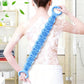 🚿 Ryggskrubb i silikon – 70 cm rekkevidde, dobbeltsidig, matvaregodkjent. Myke bust tilpasser kroppen – perfekt til eksfoliering og massasje! ✨🧖‍♂️