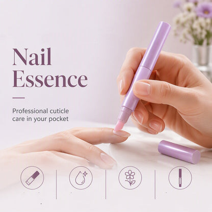 💅 Neglepleiepenn – fuktighetsgivende essens, mykgjør tørre neglebånd. Kompakt og bærbar – perfekt til bruk overalt! ✨🖊️