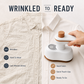 👕 Mini reisestrykejern – tørr- og dampstryking, foldbart roterende håndtak, 3 min oppvarming. Kompakt og lett – perfekt til reiser og små hjem! ✈️💨