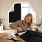 🛏️ Mørkleggingsgardin – 100% lysblokkering, magnetisk montering uten boring. Klipp til valgfri størrelse – perfekt til soverom, barnerom og bobil! 🌙✨