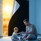 🛏️ Mørkleggingsgardin – 100% lysblokkering, magnetisk montering uten boring. Klipp til valgfri størrelse – perfekt til soverom, barnerom og bobil! 🌙✨