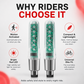 🚲 Bevegelsesaktiverte ventillys – dobbeltsidige LED, 15 dynamiske mønstre. Vanntett og slitesterk – gir synlighet og stil på nattturer! 🌟💡