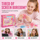 🔥 30 % RABATT! 🧁 DIY-stekt is-squishy-lekesett med katteklodesign for barn
