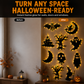🎃 Halloween-dekorlys – skummel silhuett, varm glød, enkel henging. Gjør vegger og dører klare for høstfesten – stemningsfullt og hyggelig! 👻✨