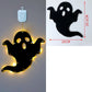 🎃 Halloween-dekorlys – skummel silhuett, varm glød, enkel henging. Gjør vegger og dører klare for høstfesten – stemningsfullt og hyggelig! 👻✨