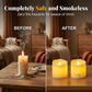 Warm Flickering Flameless LED Candles