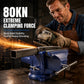 🔧 Benkeskrustikke – 80 kN spenning, 360° sving, støpejern. Perfekt til presisjonsarbeid! 🛠️💪