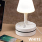 💡 Nattbordslampe med ladestasjon – 3/4 stikkontakter, 2 USB, 1 USB-C. Kabelorganisator og 3 lysfarger! 🔌✨