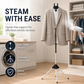 🧥 Justerbart dampstativ – 84–160 cm, stabilt, sammenleggbart. Perfekt til alle plagg! 💨✨