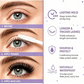 👁️ Hvit mascara primer – 24 timer, smudge-proof, lengder og volum. Perfekt til kreative looks! ✨💄