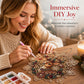 🎅Tidlig julegave – 50 % rabatt🎄Jule-diamantkunst-opphengssett