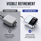 🔋 Smart USB-C-lader med LED – 140W, auto frakobling, temperaturkontroll. Beskytter batteriet! 📊✨