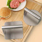 🍔 Burgerpresse i rustfritt stål – non-stick, ergonomisk, lager perfekte burgere hver gang! 🔪✨