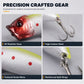 🎣 Overraskelsesfiskesett – 24 agn, poppere og minnows. Perfekt gave til sportsfiskeren! 🐟✨