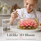 🌺 Gelatinblomstsett i rustfritt stål – 3D-blomster, sprøytekontroll, gjenbrukbart. Perfekt til dessertkunst! 🧁✨